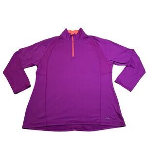 c9 by Champion Mock Neck Quarter Zip Pullover Jacket Size X-Large Workout Gym